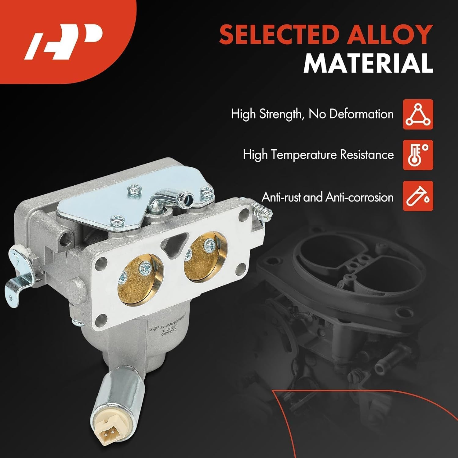 A-Premium 791230 Carburetor Compatible with Briggs & Stratton LA150 LA130 L120 20HP 21HP 23HP 24HP 25HP V-Twin Engines, Replace 405777 406777 407677 407777 441777 442577 445677 445705 445777