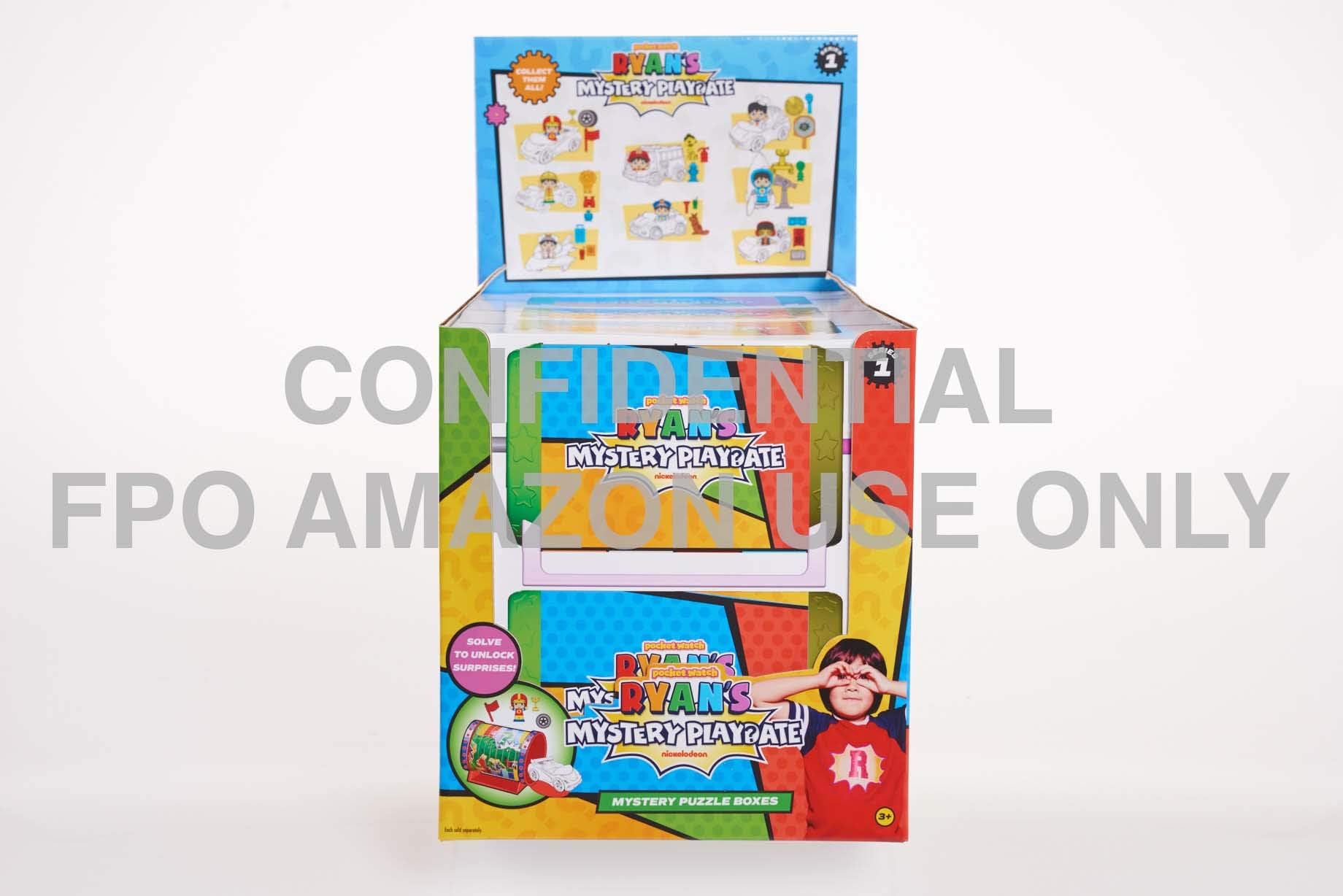 Ryan's Mystery Playdate 79702 Ryan's Mystery Playdate Picture Puzzle Box, DJ Ryan, Multi-Color