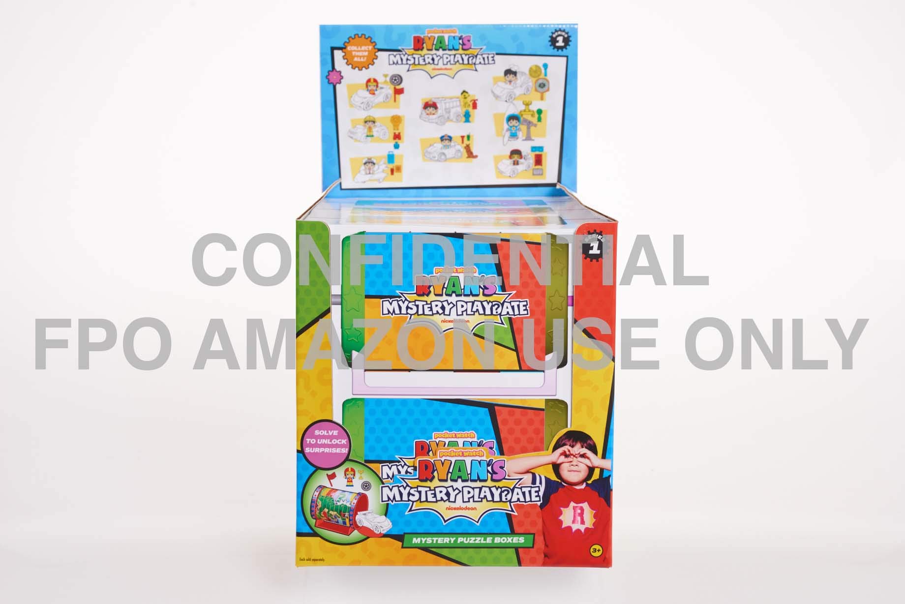 Ryan's Mystery Playdate 79702 Ryan's Mystery Playdate Picture Puzzle Box, DJ Ryan, Multi-Color