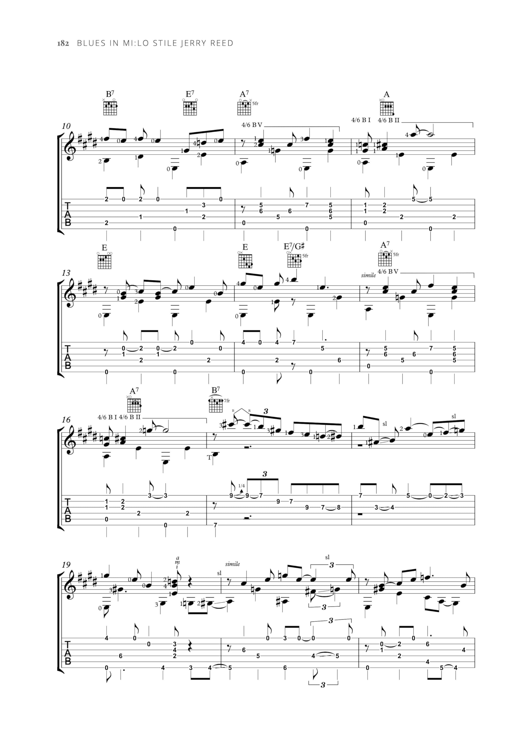 Blues Acustico: 10 Studi - 10 Lick: Metodo progressivo per chitarra fingerstyle