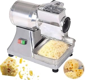 Electric Rotary Grater 550W Electric Cheese Grater Quick Shred Pieces Automatic Butter Bread Crumb Grinder For Cheese Cucumber
