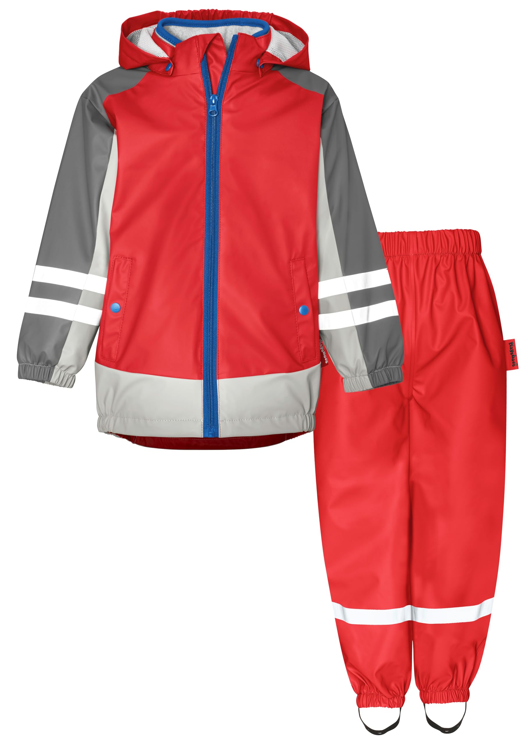 Playshoes Unisex Kinder Regenanzug Gefüttert Regen-Set (2er Pack)