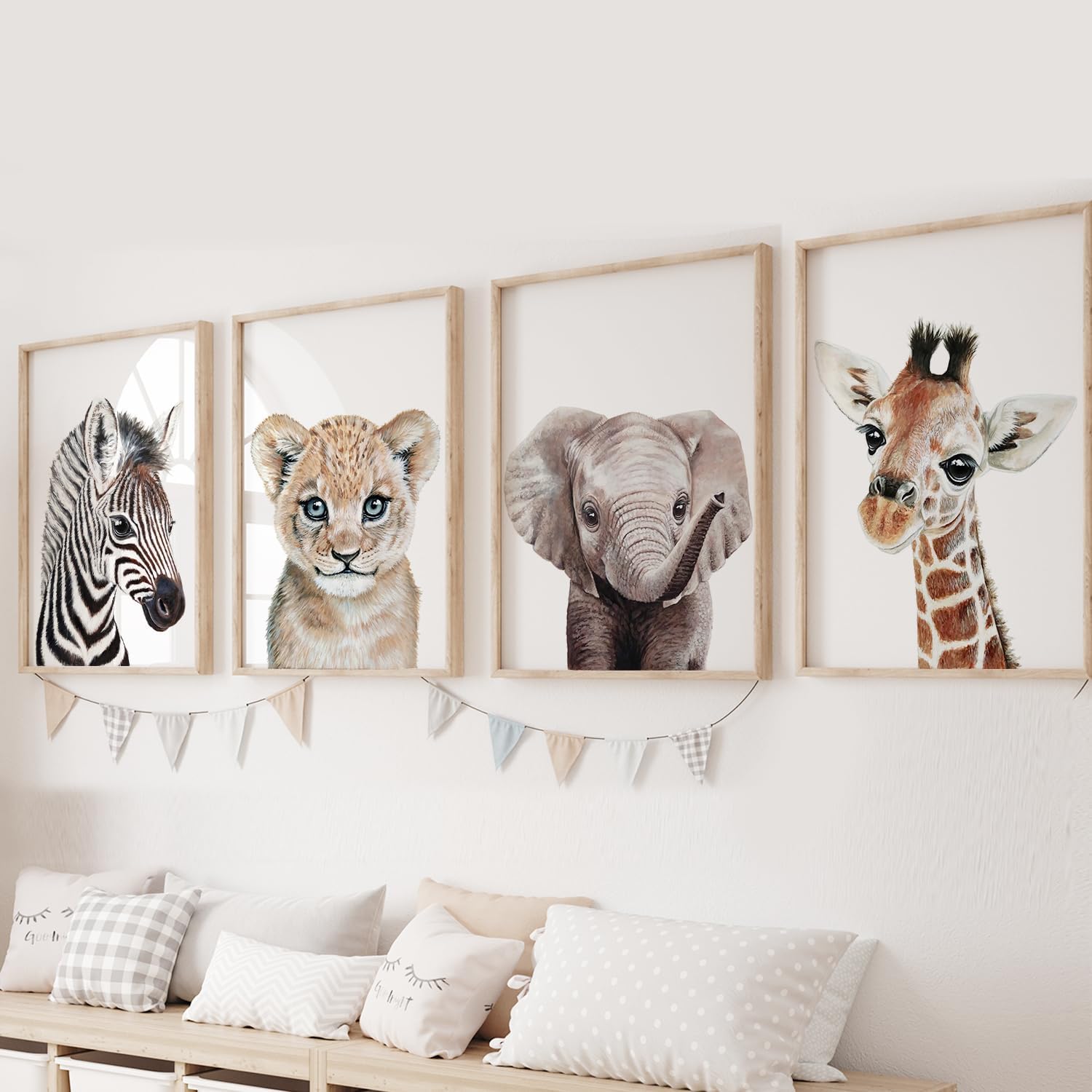 Amazon.com: Safari Nursery Decor, Baby Safari Nursery Decor, Nursery Wall Decor, Nursery Safari ...