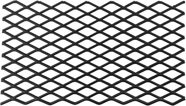 YJDOORPLAY Fireplace Grate Ember Retainer Mesh Steel Finish for Indoor Fireplaces and Outdoor Fire Pits Improved Ash Retention and Airflow Design to Maintain Steady Flames7.5 * 11.8 Inch