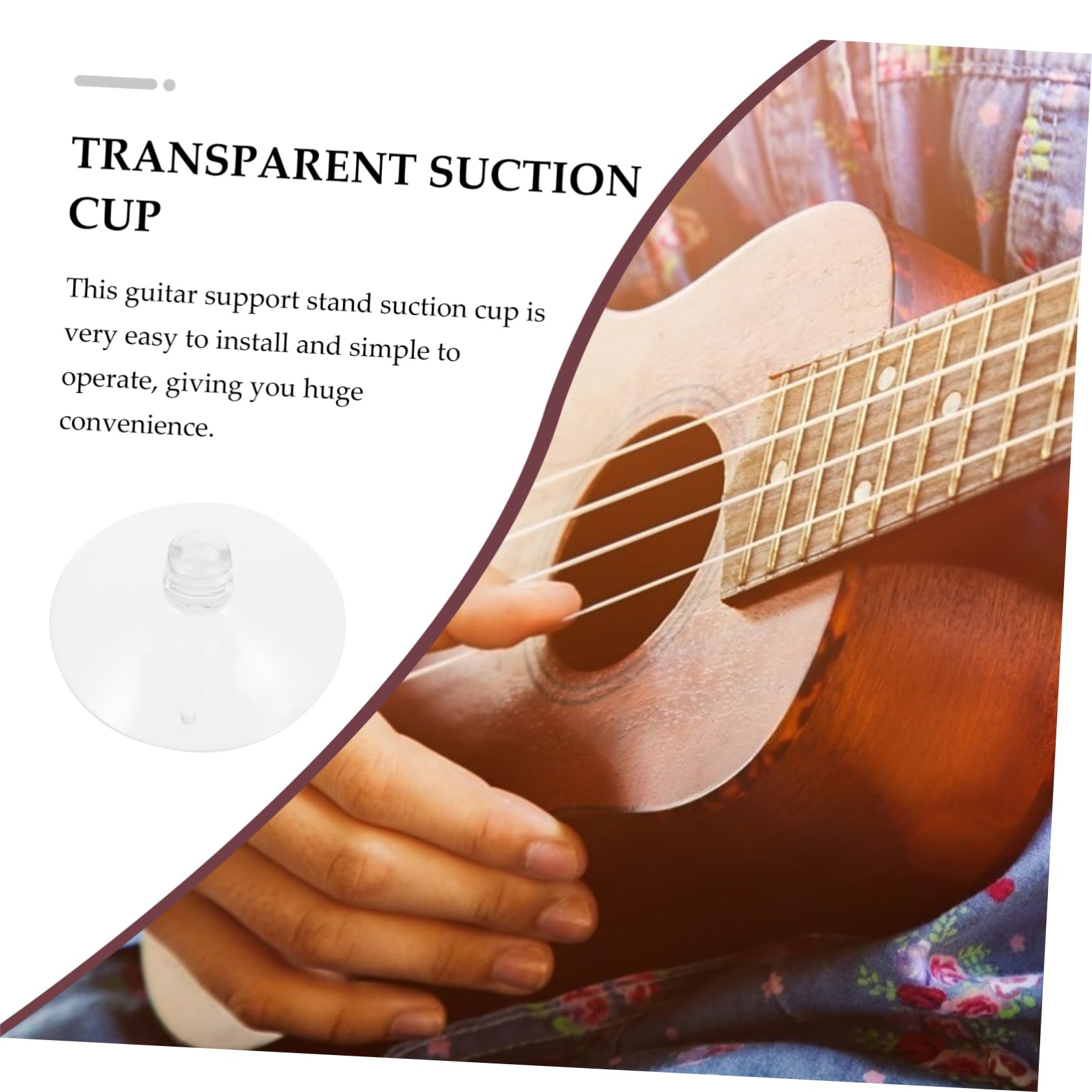 VICASKY Lot de 4 Supports de Guitare en Caoutchouc pour Remplacement de Support de Guitare