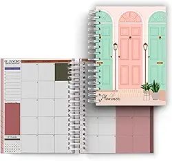 Planner Premium 2026 - Planejamento Anual com Roda da Vida A5, Gestão Financeira, Organização Pessoal, Metas e Saúde, Capa Dura Laminada, Agenda Semanal e Mensal, Cápsula do Tempo (Capa 2)