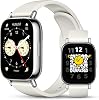 Xiaomi Redmi 5 Lite reloj inteligente, reloj con podómetro para mujeres y hombres con pantalla LCD grande de 2", 140 modos deportivos, resistente al agua 5ATM (Lite-Oro claro) 1