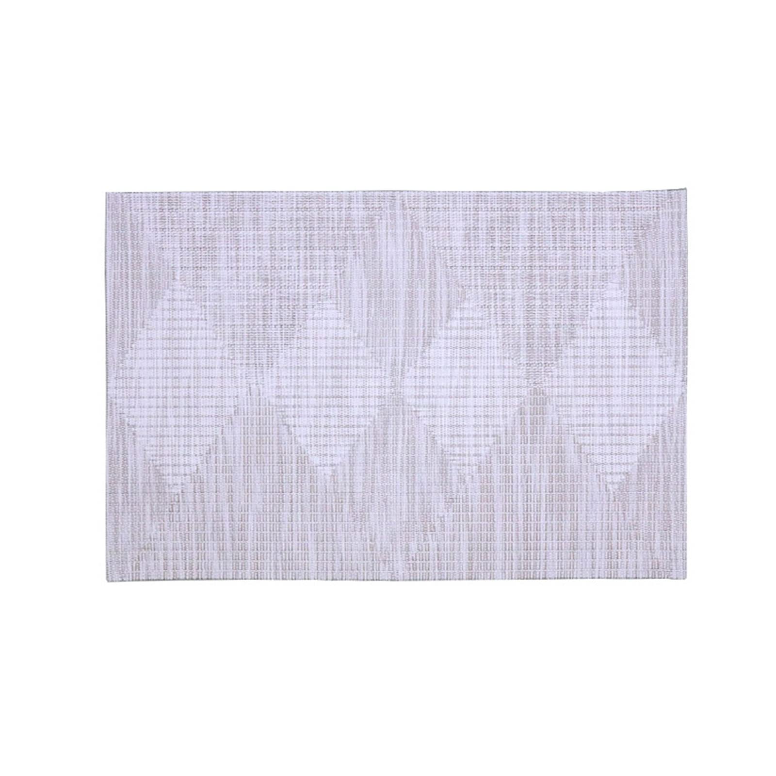 Kalttoy White Rhombus Pattern Placemat Table Mat Bowls Coffee Cups Tableware Mats Home Decoration Kitchen Place Mats Indoor