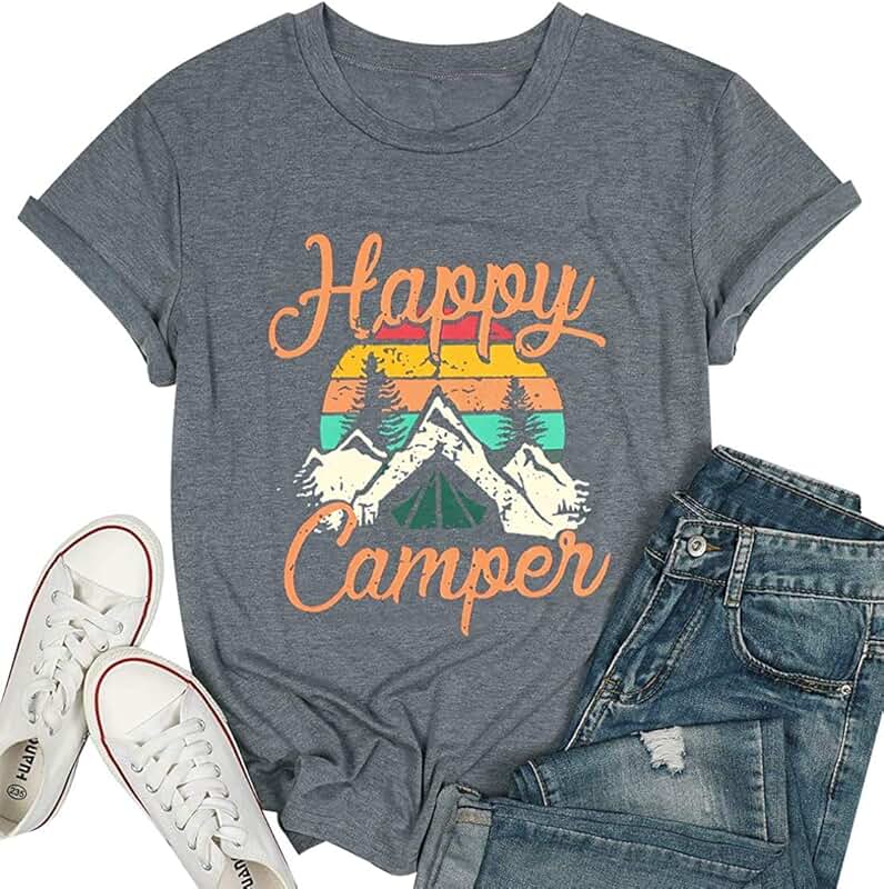 camping tshirts