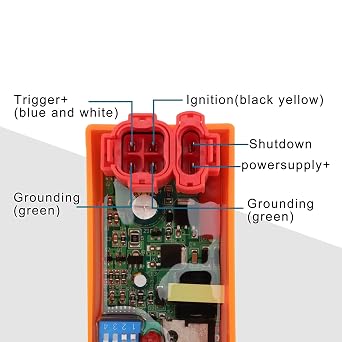 GOOFIT 6 Pin DC CDI Box Replacement for Gy6 50cc 125cc 150cc 200cc 250cc Engine ATV Pit Dirt Bike Go Kart Motorcycle