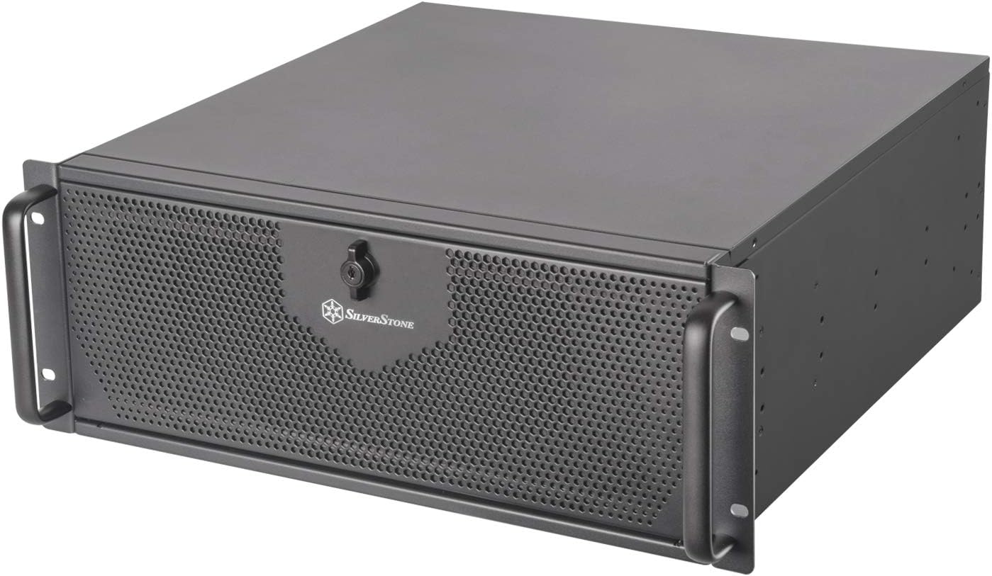 SilverStone Technology RM42-502, 4U Rackmount Server Enclosure, 240mm AIO, USB Type-C, Kensington Lock, SST-RM42-502B