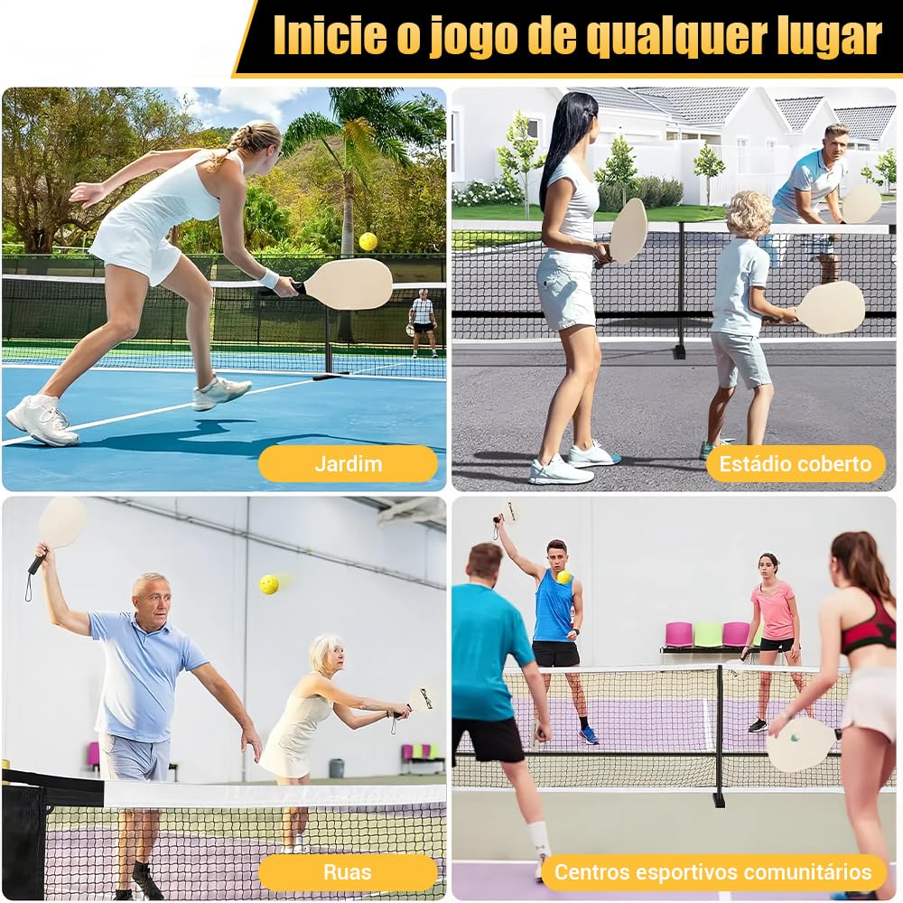 Rede Esportiva BAGAIL - Badminton, Vôlei E Tênis Em Uma