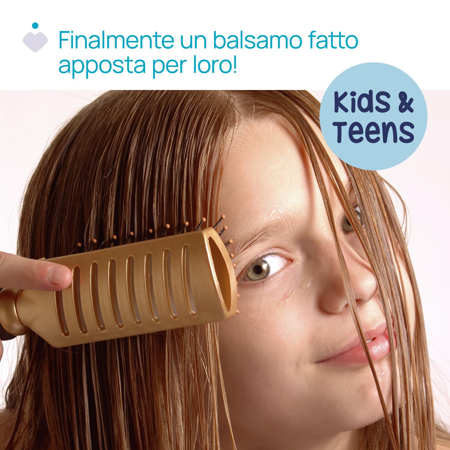 Chicco POP Balsamo Districante Vanilla Wrap, per Bambini alla Vaniglia, Balsamo per Capelli condizionante e delicato, Formula Vegana, 150 ml