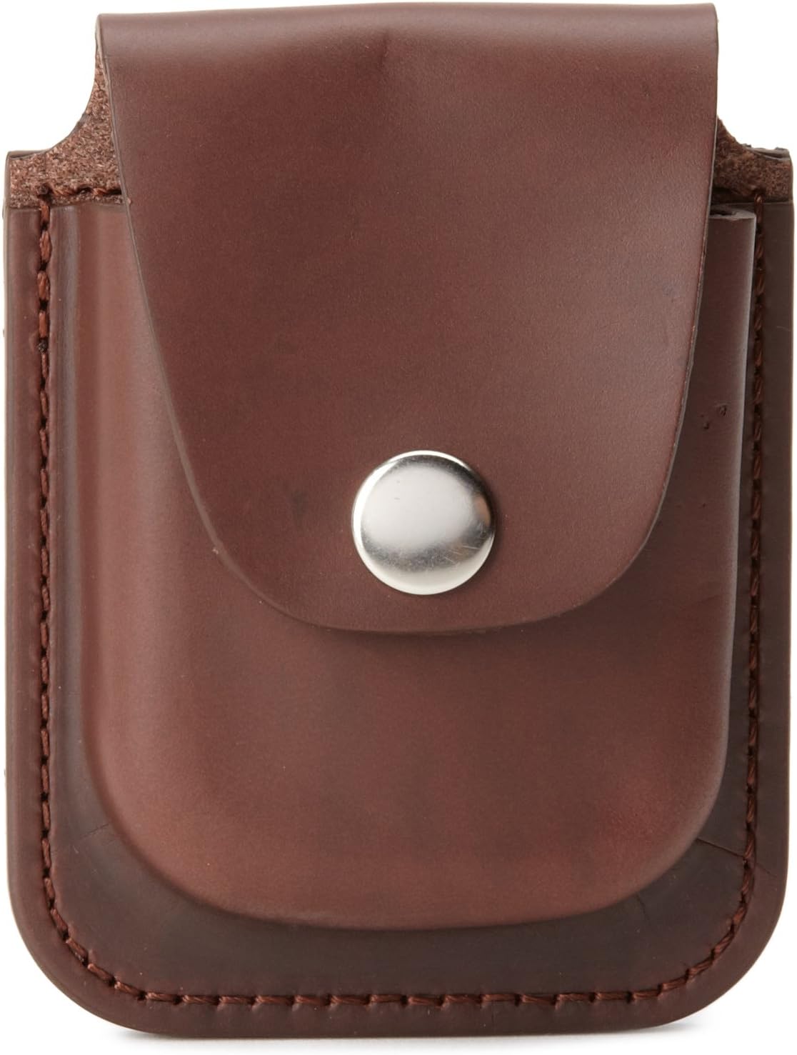Charles-Hubert, Paris3572-5 Brown Leather 56mm Pocket Watch Holder