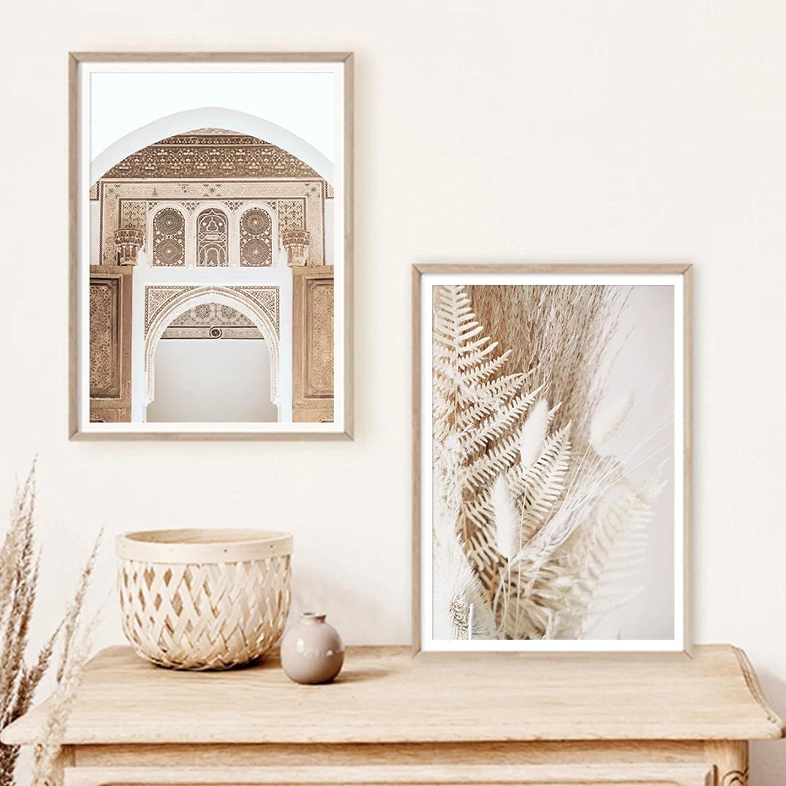 Art mural Monaco déco maison posters sur toile beiges 60x80 - 8