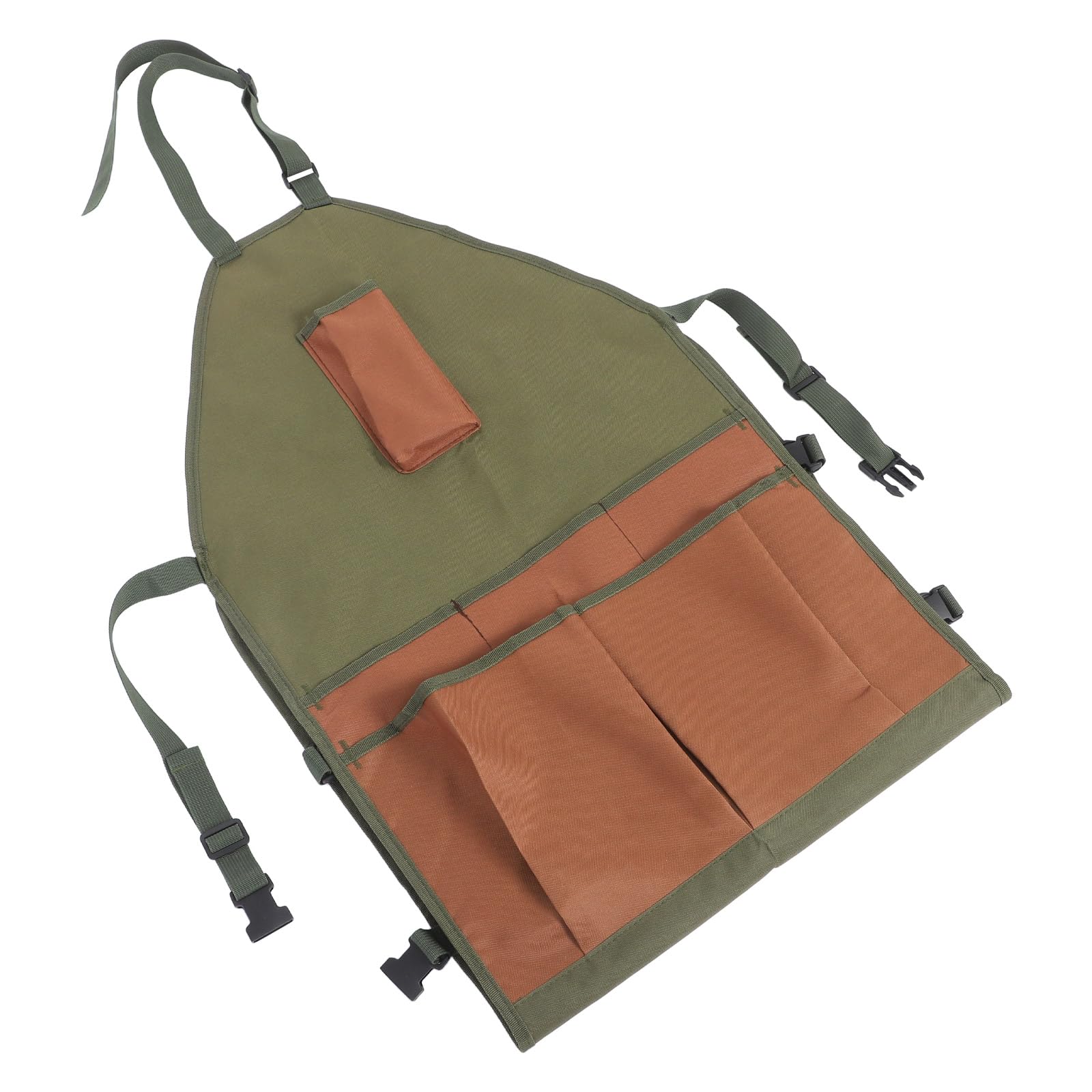 DECHOUS Delantal de Jardinería Oxford, Ajustable con Bolsillos | Uso Versátil Diseño Multipocket Protección contra Suciedad y Agua para Cocina y Trabajo , Hombre y Mujer