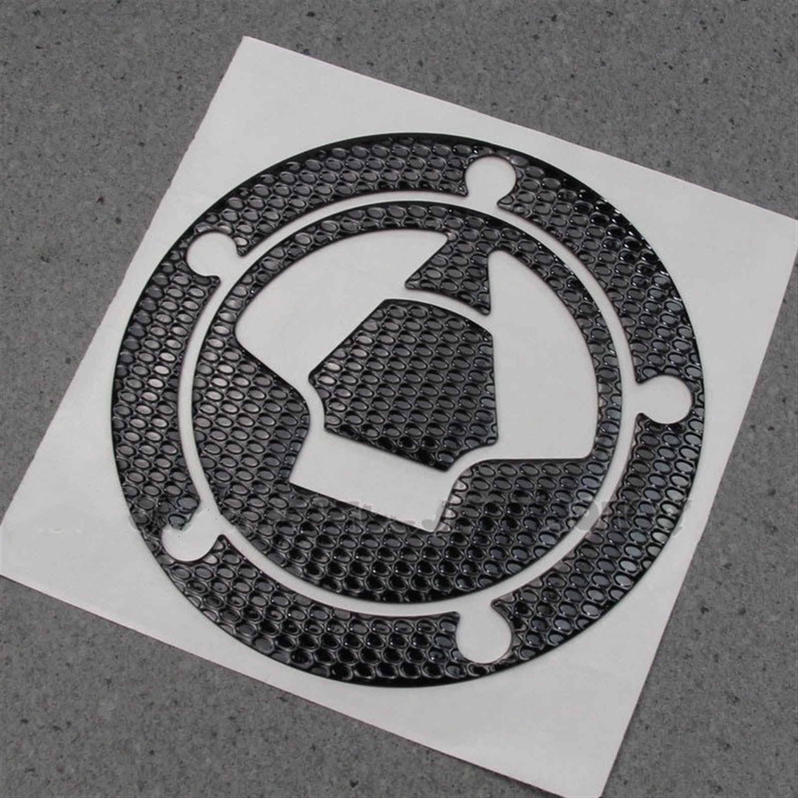 Motorcycle Gas Tank Cap Cover Pad Sticker Decals for Kawasaki for ZX-6R 636 9R 10R 12R GTR1400 for Ninja 650R Streetfighter(Color2)