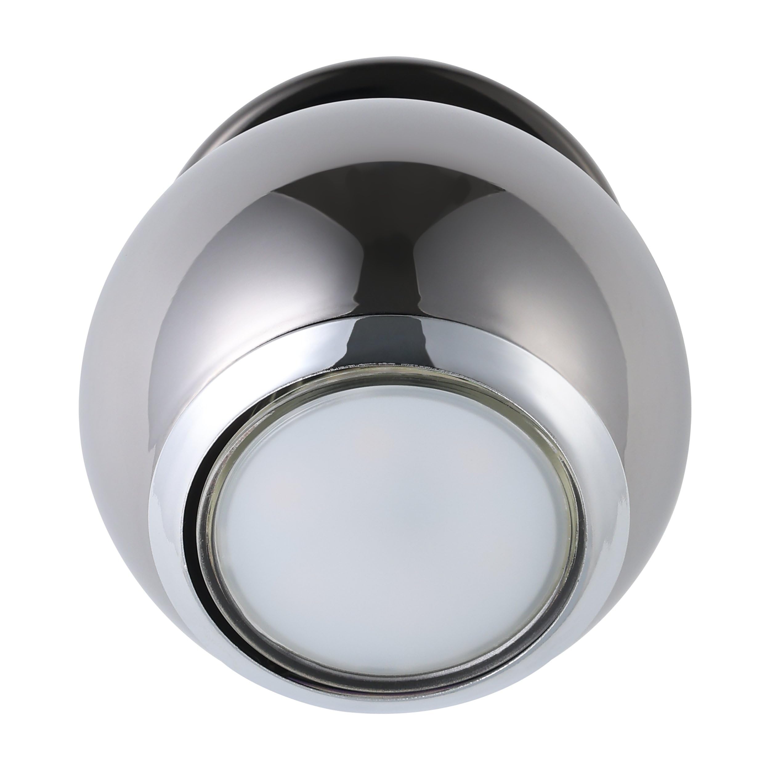 EGLO LED Wandlampe Bimeda, Wandleuchte, Wandstrahler aus Metall in Nickel-Nero und Chrom, Wohnzimmerlampe, Spot inkl. GU10 Leuchtmittel, warmweiß
