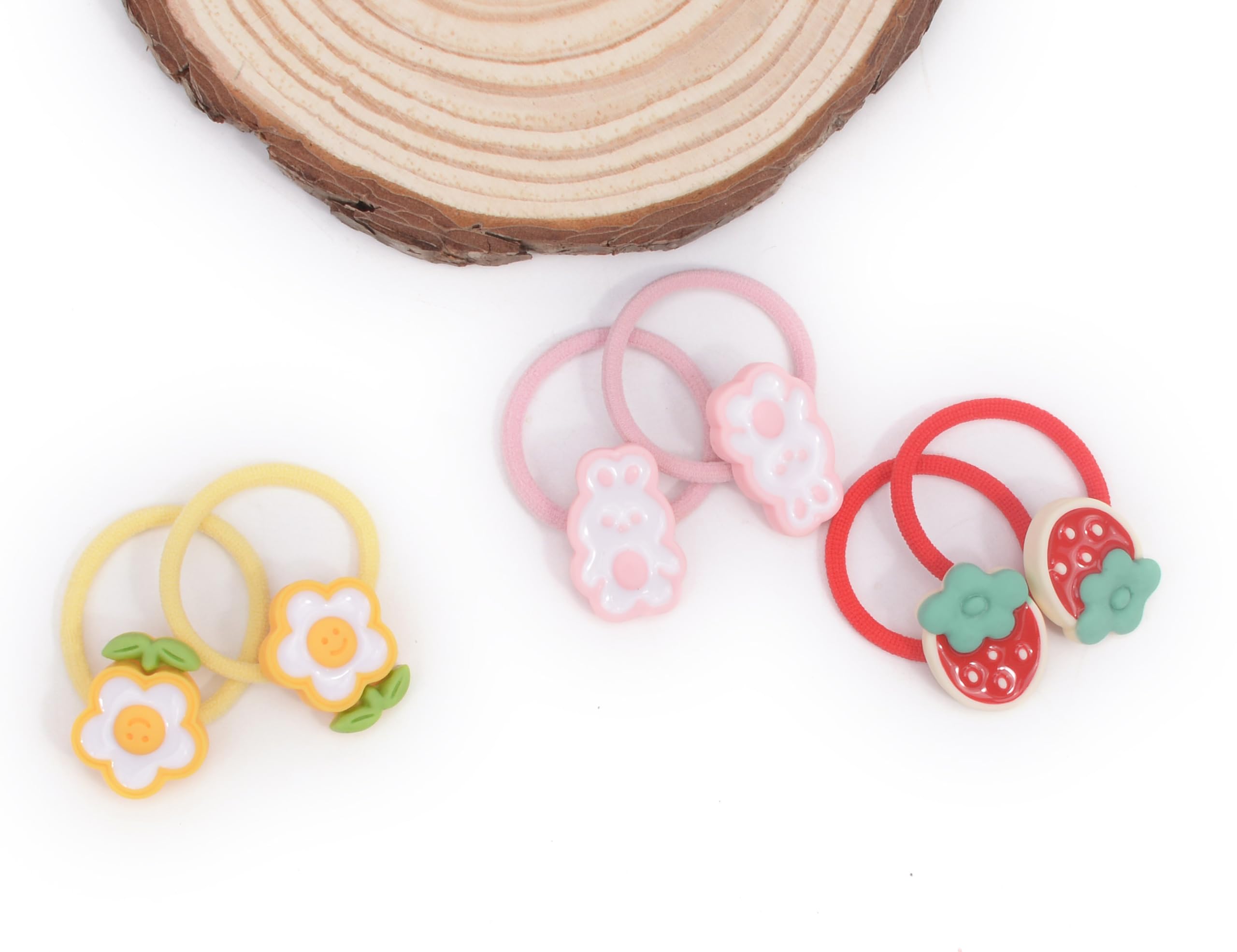 Amazon.co.jp: BIANHUAN ヘアゴム こども フルーツ ヘアアクセサリー