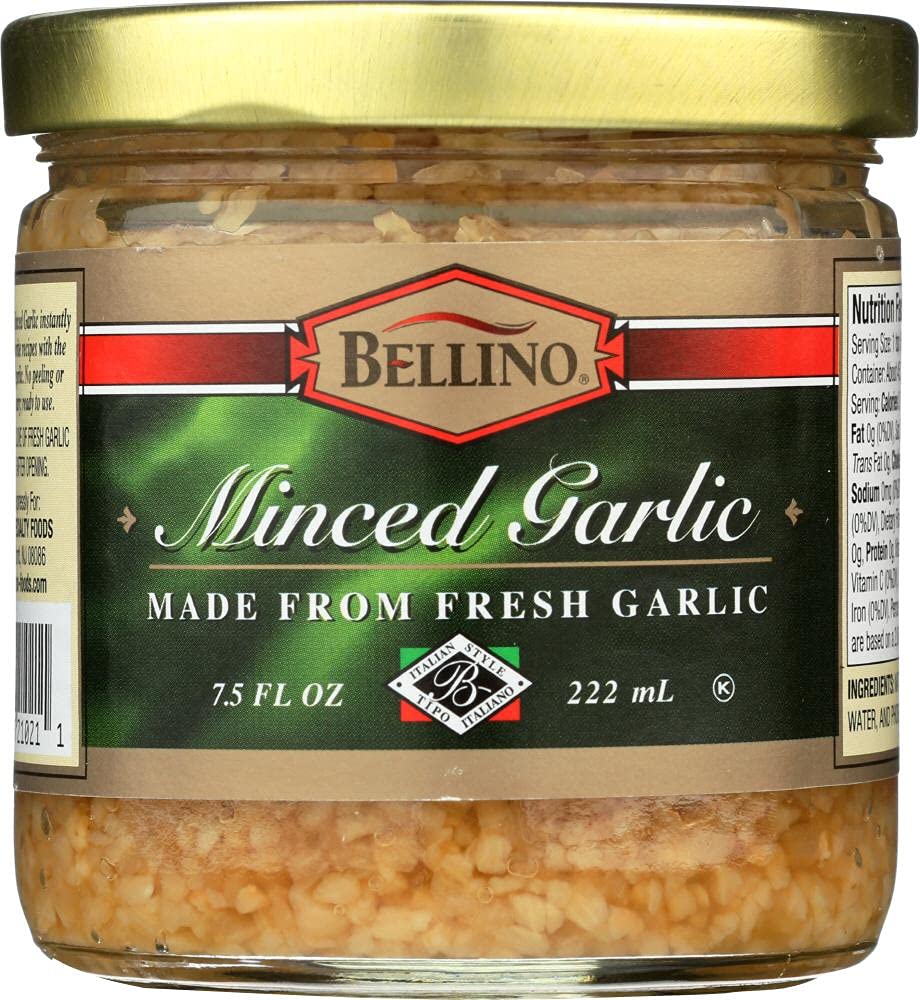 BELLINO Garlic Minced, 7.5 oz