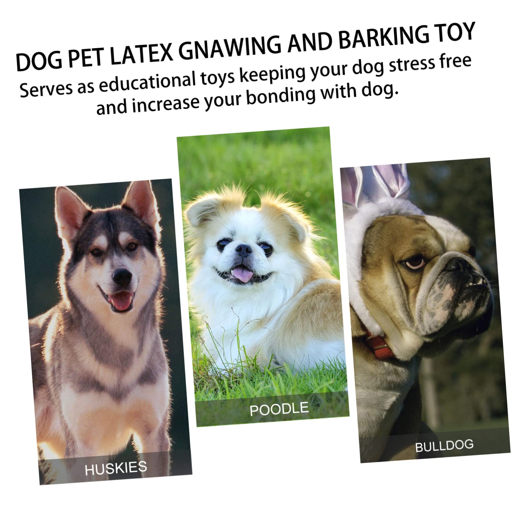 minkissy 9 Piezas Juguetes de látex para Mascotas Juguete de mordida de Perro de Gato Bolas de Perro Buscar Bola de de Goma Masticador de s de búsqueda de s de