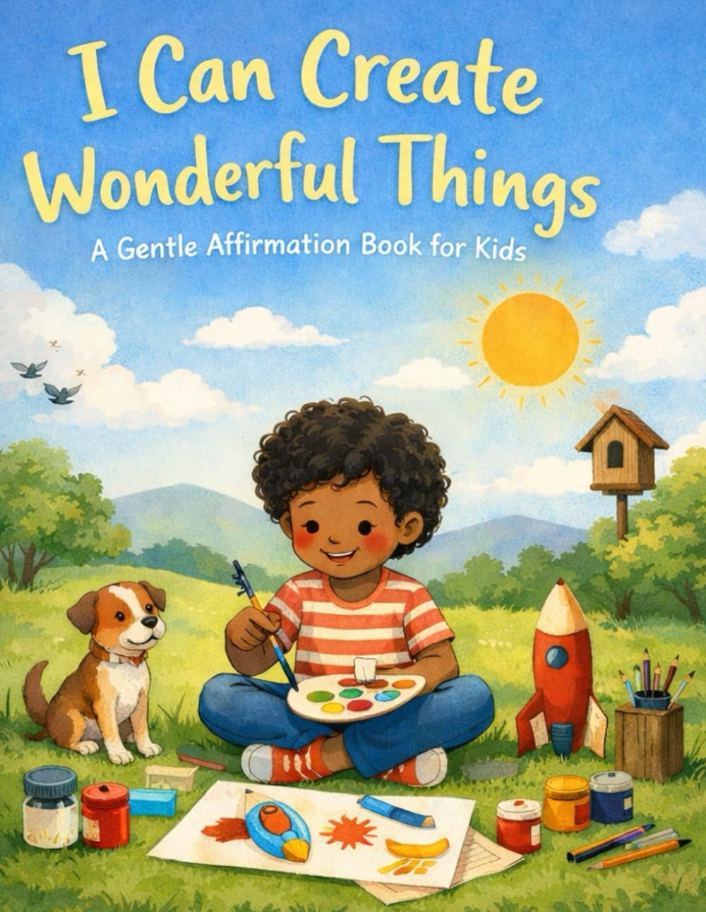 I Can Create Wonderful Things: A Gentle Affirmation Book for Kids (Little Leap Affirmation Series)