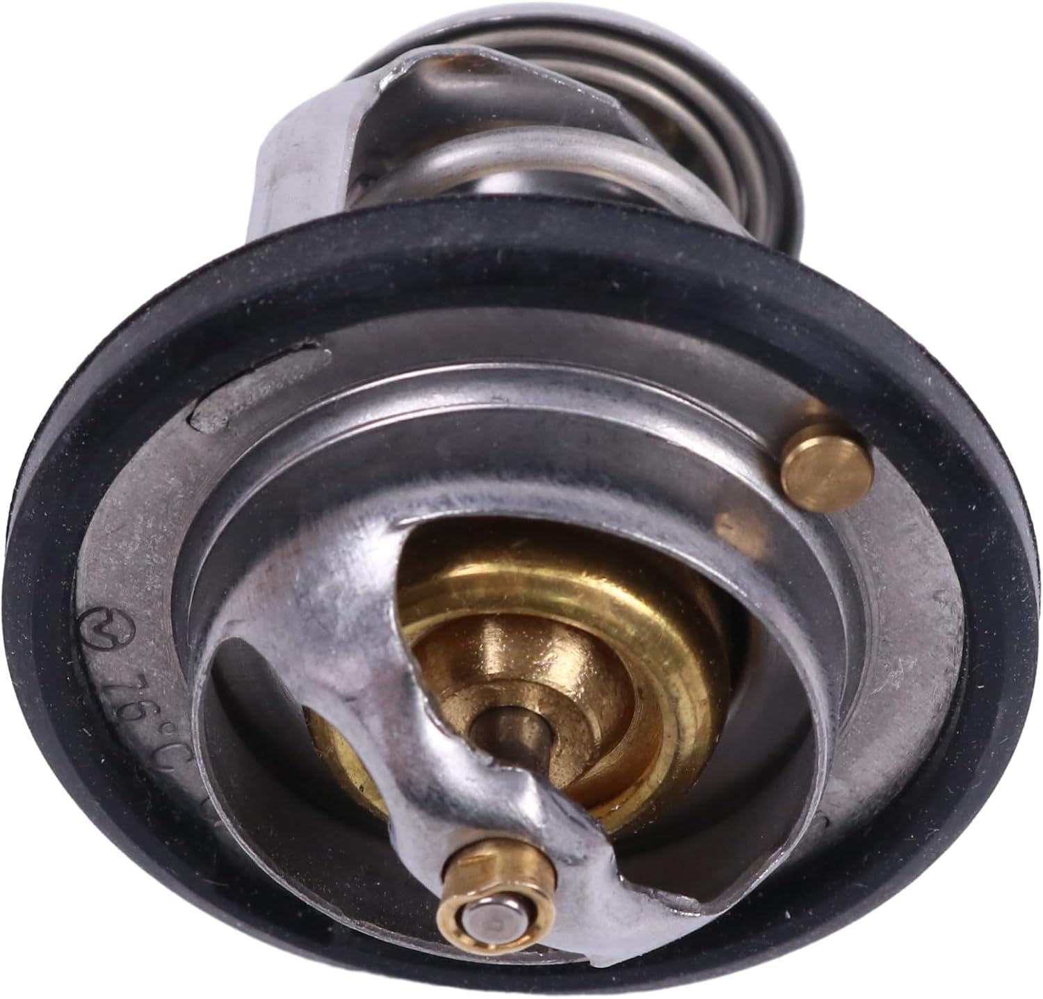 FridayParts Thermostat with O-Ring 9001A-97002 9001A97002 Compatible for Toyota Engine 4Y Forklift 8FG15 8FG20 8FG25 8FGU15 8FGU18 8FGU20 8FGU25 Replacement