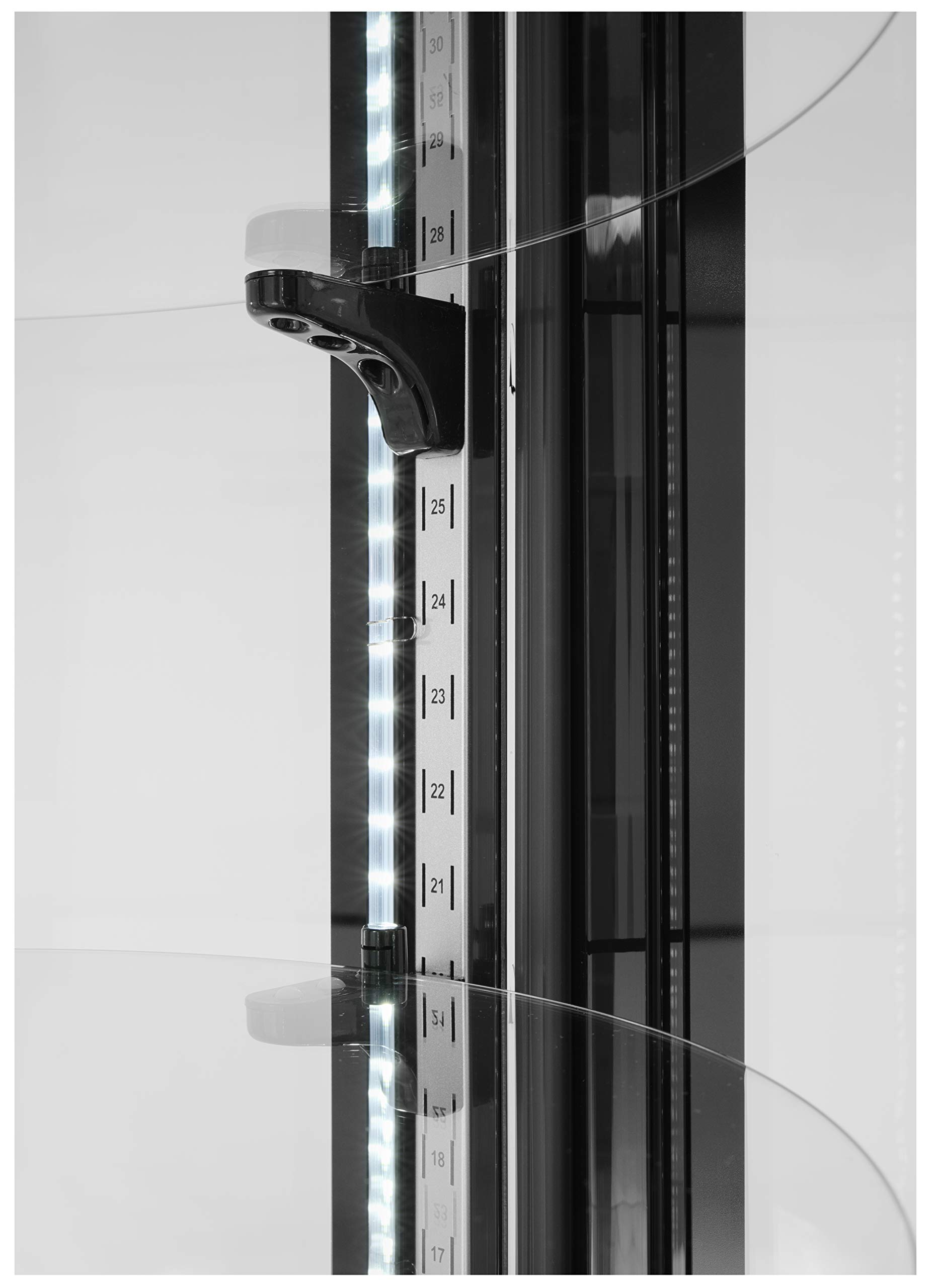 HENDI Expositor redondo para repostería (360 litros) - 360 L - 230V / 460W - ø680x(H)1750 mm