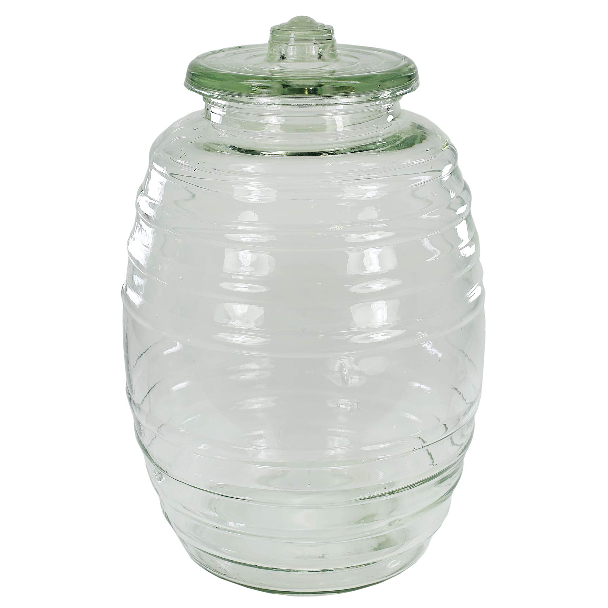 Buy Libbey LIB9520004 - Glass Barrel with Lid, 20 Liters, Clear Online at  Low Prices in India - Amazon.in