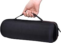 Vista 6 de LTGEM - Funda compatible con Ultimate Ears MEGABOOM 4/3 altavoz portátil y base de carga, color negro