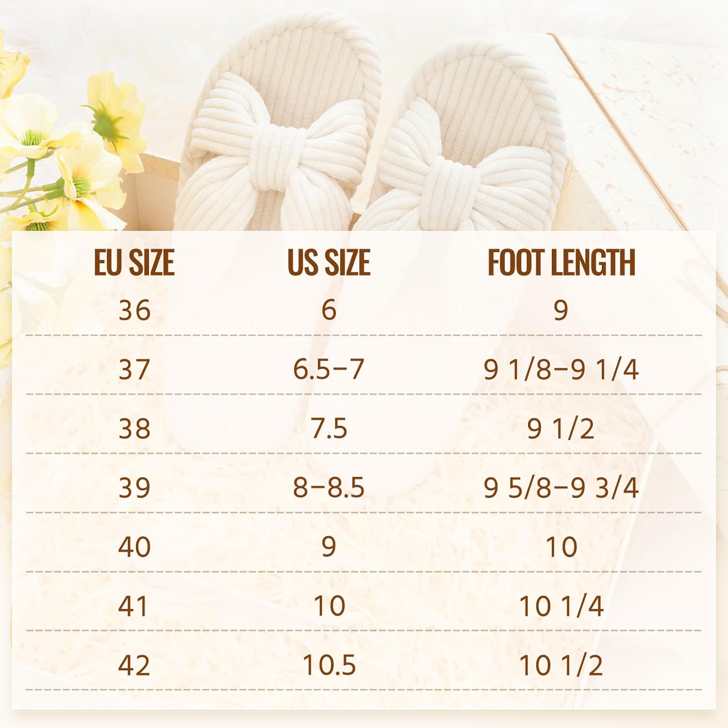 Litfun Orthopedic Arch Support Slippers for Women Comfortable Open Toe Indoor House Slippers Corduroy Cross Bow Bedroom Shoes for Plantar Fasciitis - Image 7