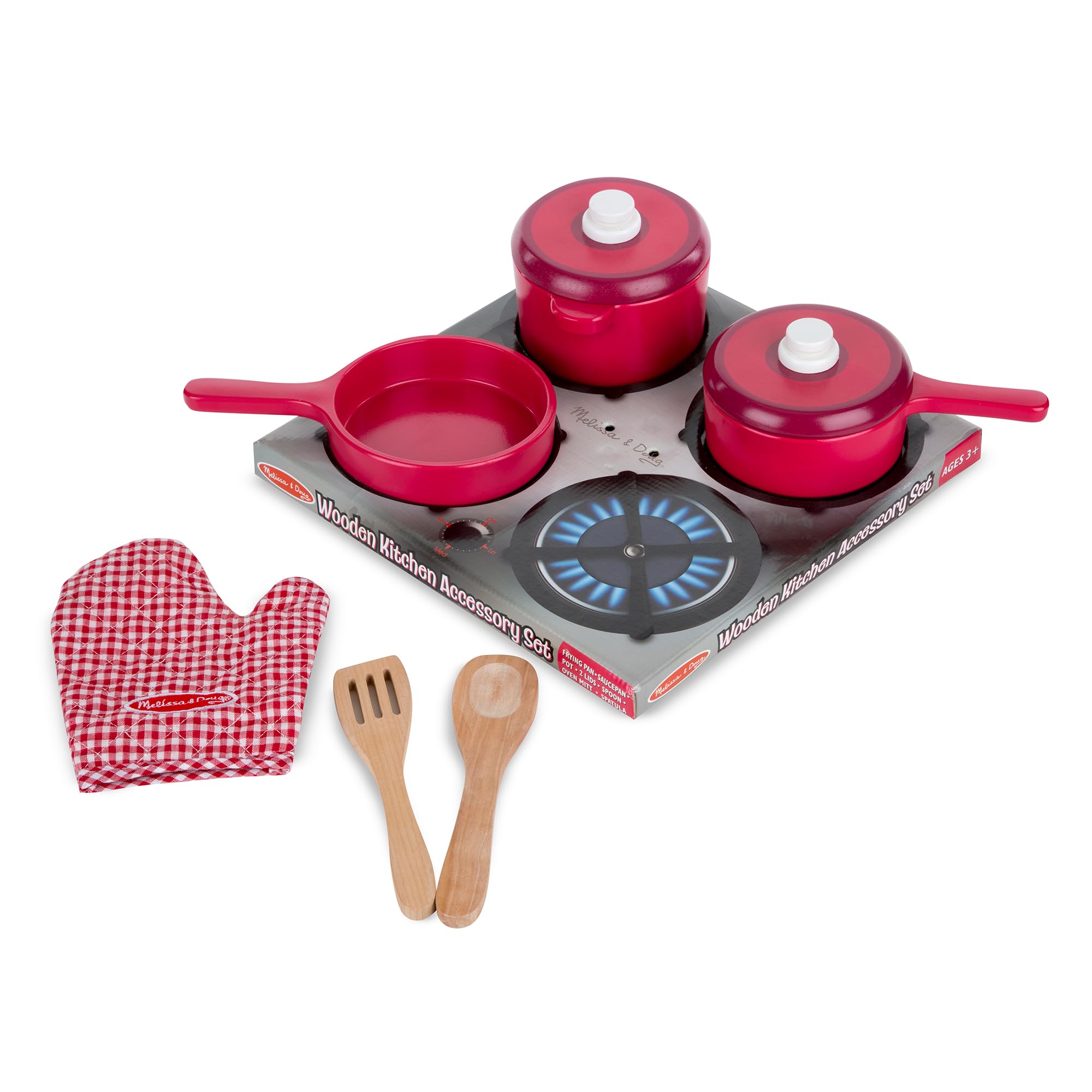Melissa & Doug – Set di Accessori da Cucina in Legno