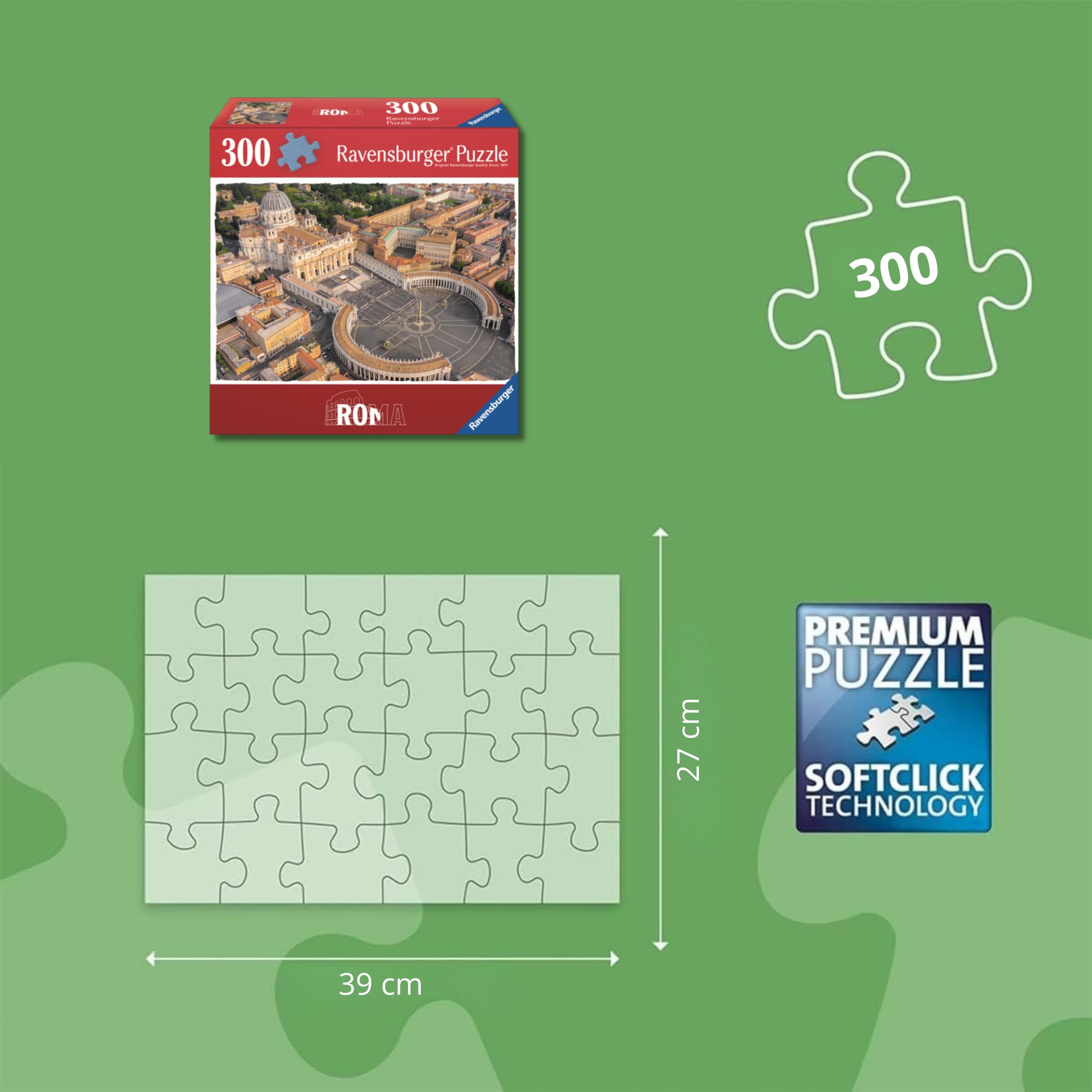 Puzzle 300 Pezzi Fiore Di Loto Per Adulti – 40x28 Cm, Cartone Riciclato, Poster Incluso, Regalo Anti Stress