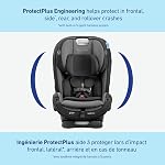 Graco SlimFit3 LX Siège d'auto 3-en-1 avec barre anti-rebond, Siège d'auto de bébé à enfant, 2,2-45 kg (4-100 lb), Gotham