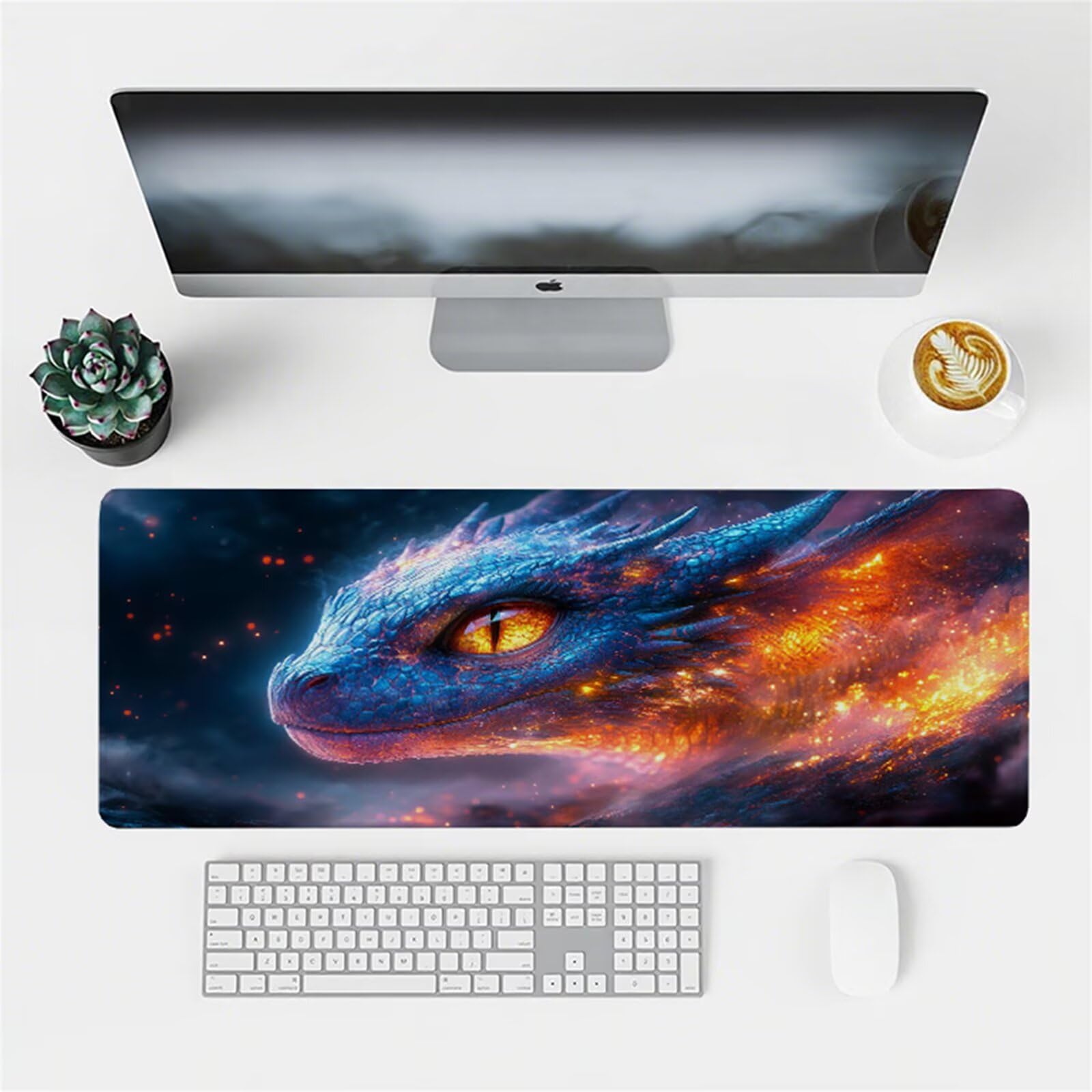 Amazon.com: Large Mouse Pad Black,Extended XXL Dragon Gaming Mouse