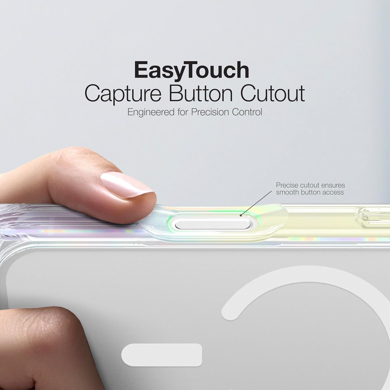 AMAZINGthing for iPhone 17 Pro Max [Omni Case], Designed for MagSafe Accessories, 10FT Drop Proof, Magnetic Phone Cover with Bumper Protection, Anti Yellowing, Transparent, Clear Rainbow