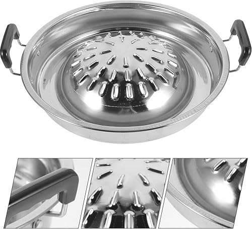 Miniatura 4 de GANAZONO Bandeja de parrilla para camping parrilla multifunción bandeja de parrilla bandeja para picnic barbacoa sartén coreana parrilla profesional