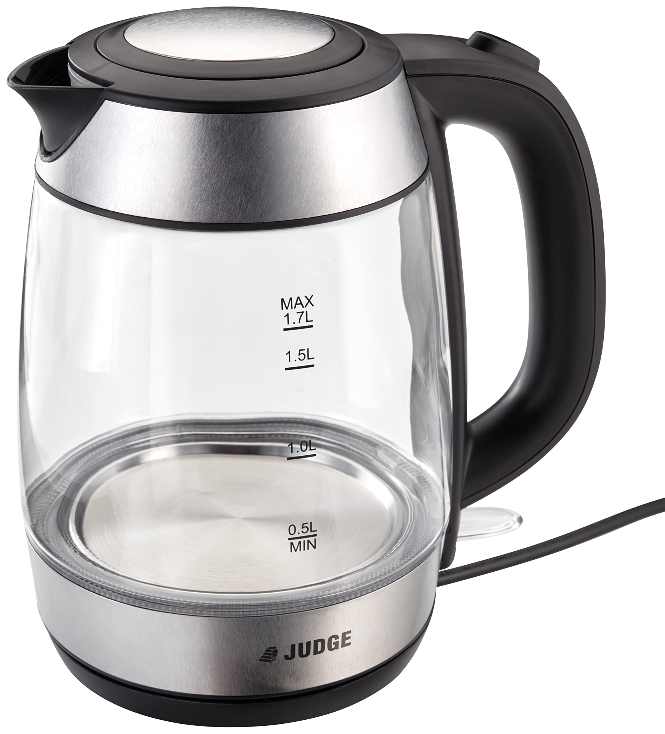Judge Cordless Glass Kettle 2200W - 1.7 Litre
