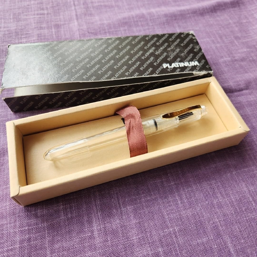 未開封PLATINUM プラチナ S-600 ソフトペン グリーン緑軸