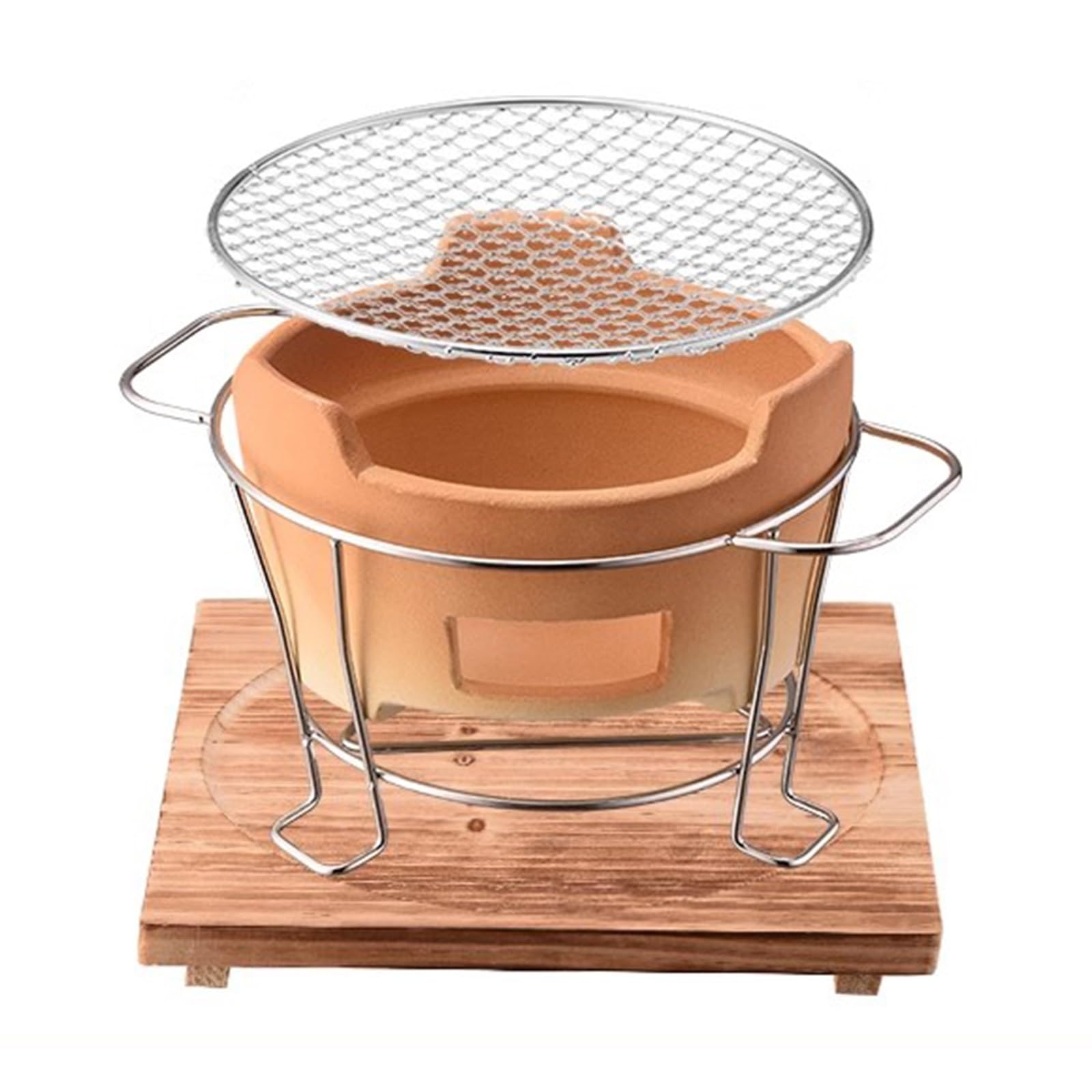 Barbecue en argile de 23 cm idéal pour vos pique-niques et thé en plein air