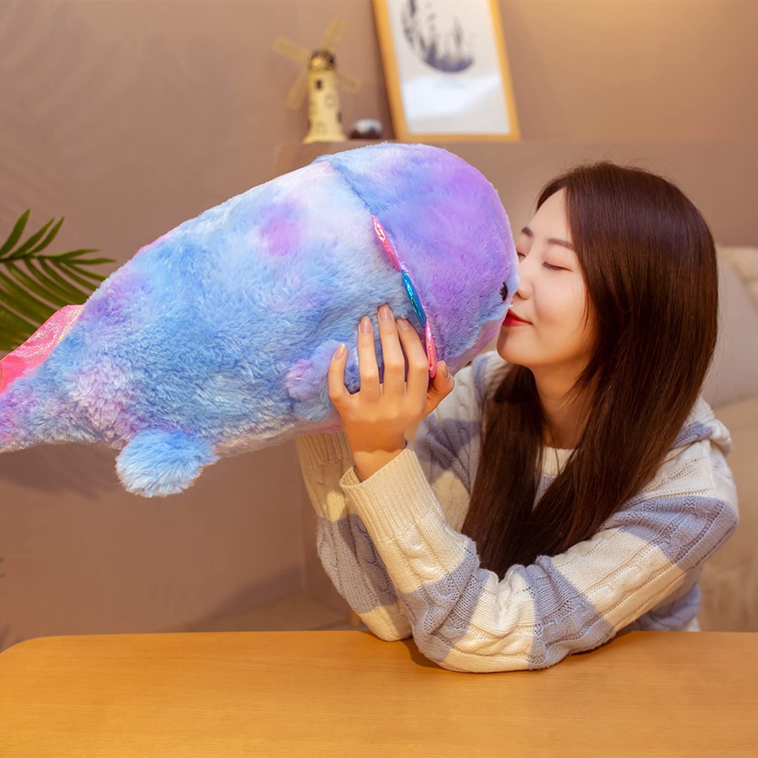 Amazon.co.jp: かわいいアホロートルぬいぐるみおもちゃ