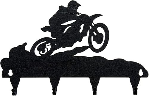 Innovative Fabricators, Inc. Ganchos para llaves de motocross, montaje en pared, 11 pulgadas