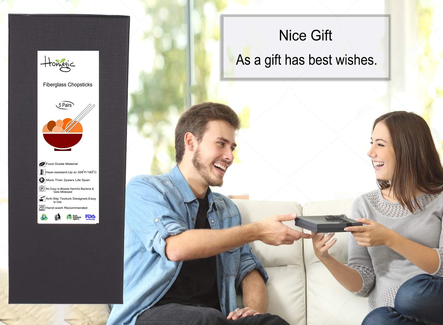 Prоmо Dіѕсоunt Uр Tо 70% оƒƒ Chopsticks Reusable 5-Pairs Chop Sticks Anti-Slip Textured Tip Reusable Chopsticks Dishwasher Safe Fiberglass Chopsticks Set with Box for Household Restaurant- Black 9-1/2 Inch (Meandering) 70% оƒƒ Dіѕсоunt Chopsticks Reusable 5-Pairs Chop Sticks Anti-Slip Textured Tip Reusable Chopsticks Dishwasher Safe Fiberglass Chopsticks Set with Box for Household Restaurant- Black 9-1/2 Inch (Meandering)