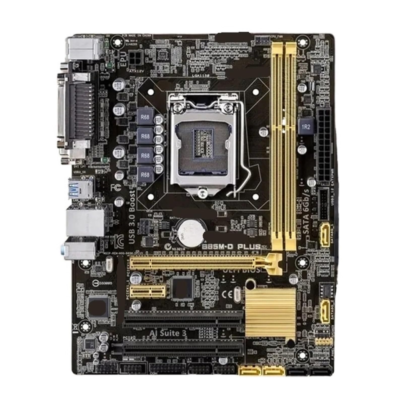 B85M-D Plus Placa Base De Escritorio B85 Socket LGA 1150 I7 I5 I3 DDR3 16G SATA3 Micro-ATX For ASUS, Partes