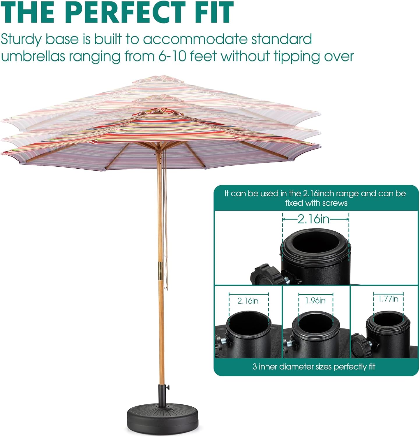 Sturdy Solutions: Review of the Heavy-Duty Umbrella Base You Need for Outdoor Comfort!