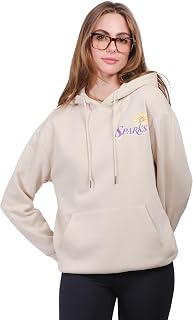 Ultra Game Women's WNBA Official Super Soft Fashion Hoodie Sweatshirt