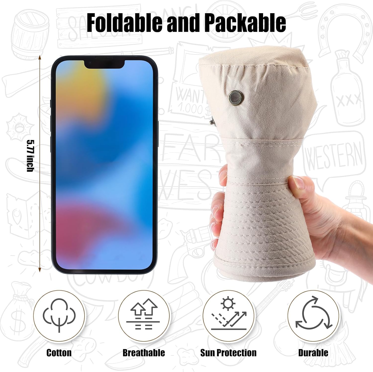 Suhine 15 Pcs Wide Brim Boonie Hat Bucket Boonie Hat for Men Unisex Uv Sun Protection Summer Hiking Fishing Safari Beach Camping Outdoor