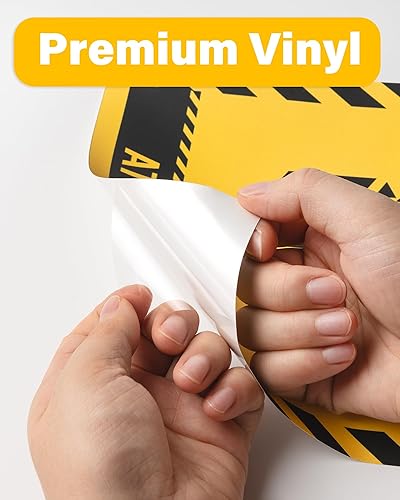 Miniatura 2 de 2 piezas de decoración de pared, maestro constructor en el trabajo, bloques de construcción de impresión de vinilo, ladrillos para puertas y