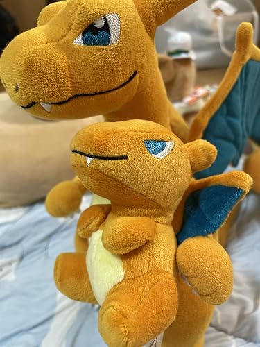 ポケモンドールズ　もっちりマスコット　リザードン　ゲンガー　ピカチュウ　コダック Amazon.co.jp: ポケモンセンターオリジナル もっちりマスコット