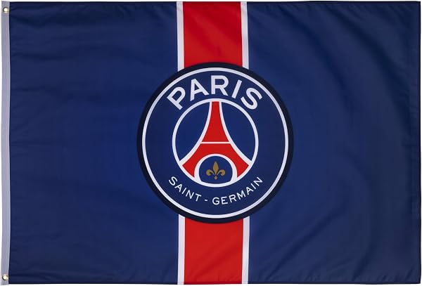 PSG Drapeau Collection Officielle Paris Saint Germain - Taille 150 x 100 cm - 1